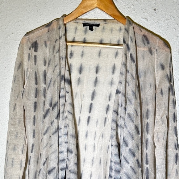 Eileen Fisher Open Front Tie-Dye Alpaca/Silk Blend Cardigan Sz Petite Small Wmn - Picture 3 of 15